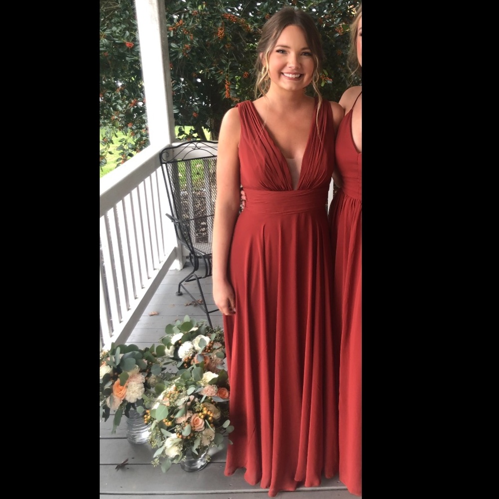 Dessy for Bella Bridesmaids dress. Worn once.
